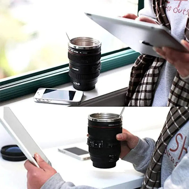 Photographer's Stirring Lens Mug